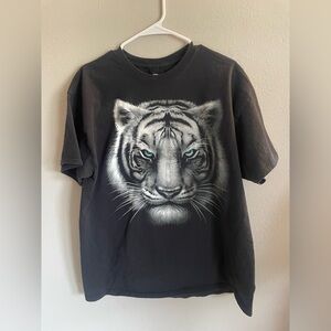 Black Tiger Graphic T-Shirt XL